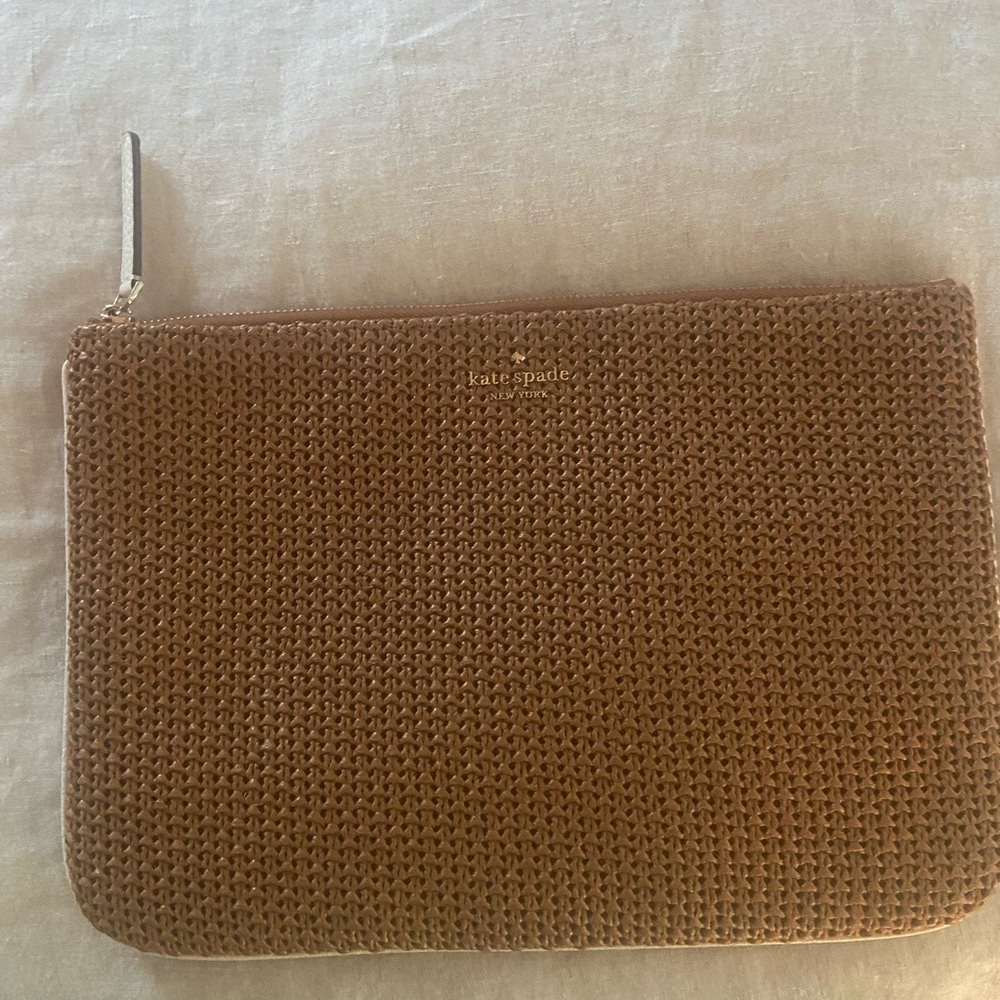 Kate Spade Tan Clutch